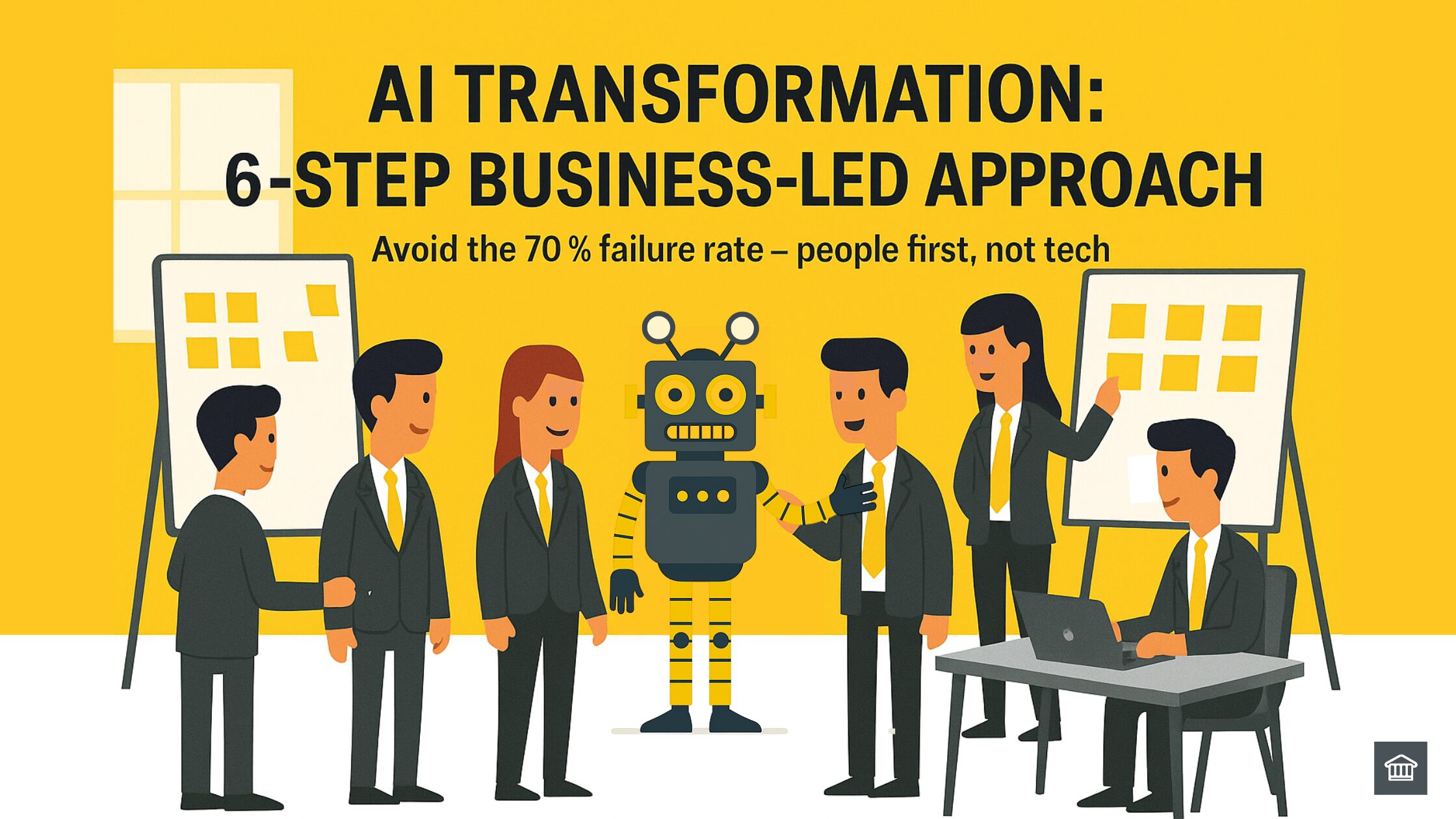 AI Transformation The Complete 6-Step Business-Led Approach