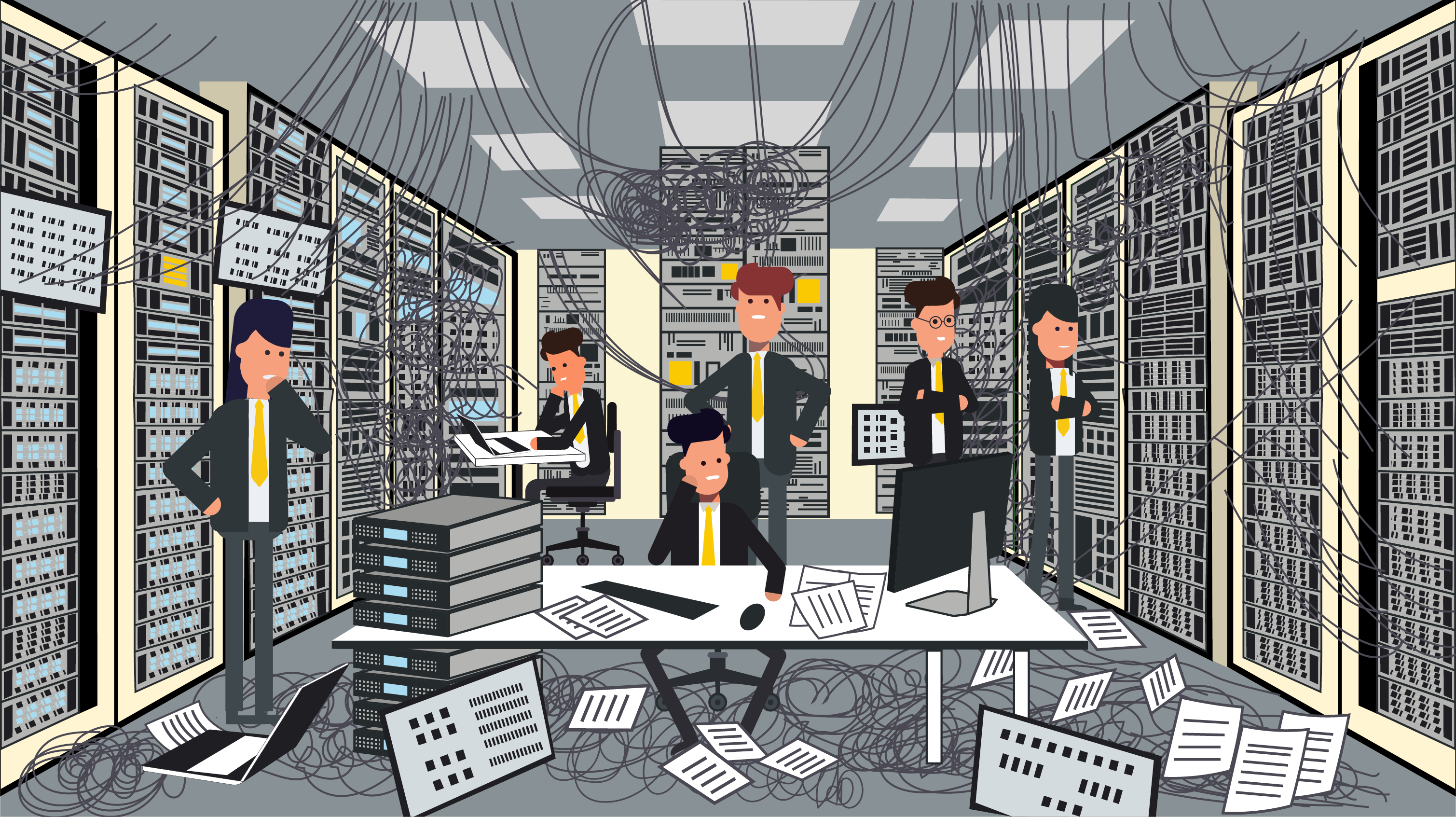 Technology-led change without a structured framework often leads to chaos. 🖥️